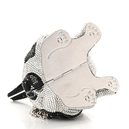 Judith Leiber Crystal French Bulldog Fred Minaudiere Clutch 4 of 14