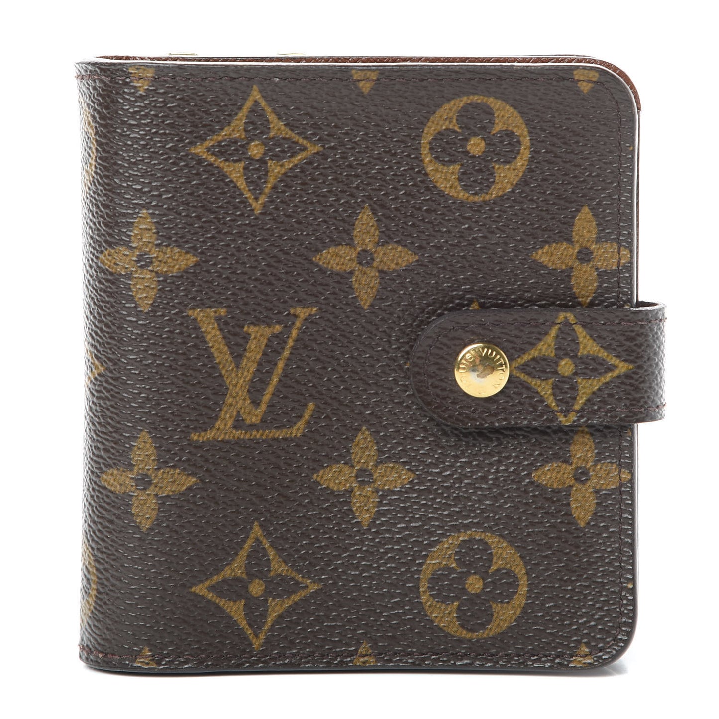 Monogram Compact Zippe Zipped Wallet