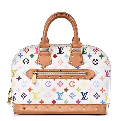 Louis Vuitton Monogram Multicolor Alma White 1 of 11