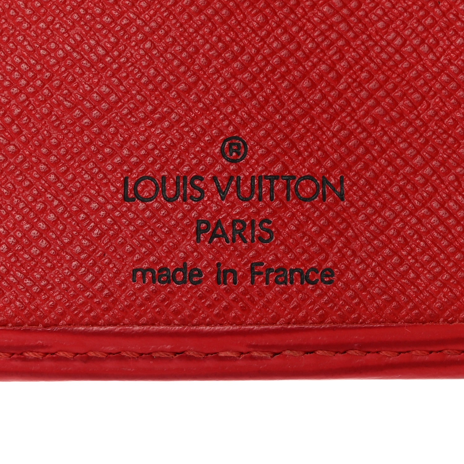Louis Vuitton Epi Porte-Billets Compact Wallet Red 5 of 10