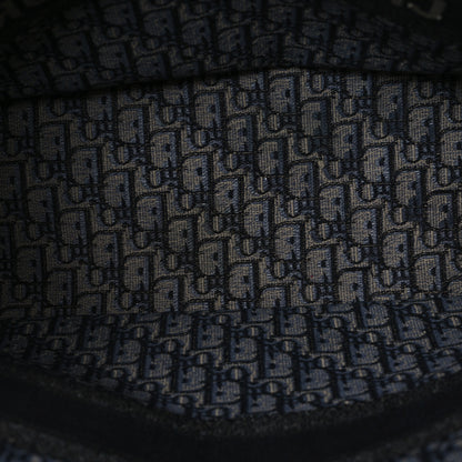 Christian Dior Oblique Large Book Tote Blue Multicolor 5 of 12