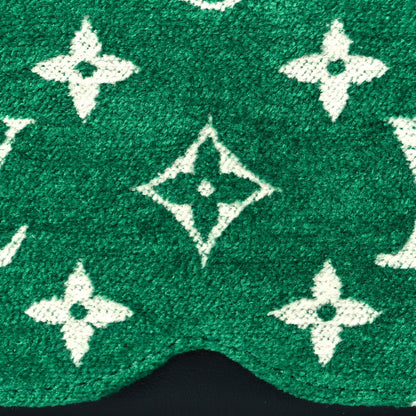Louis Vuitton Jacquard Velvet Monogram LV Match Sunglasses Case GM Vert 7 of 10