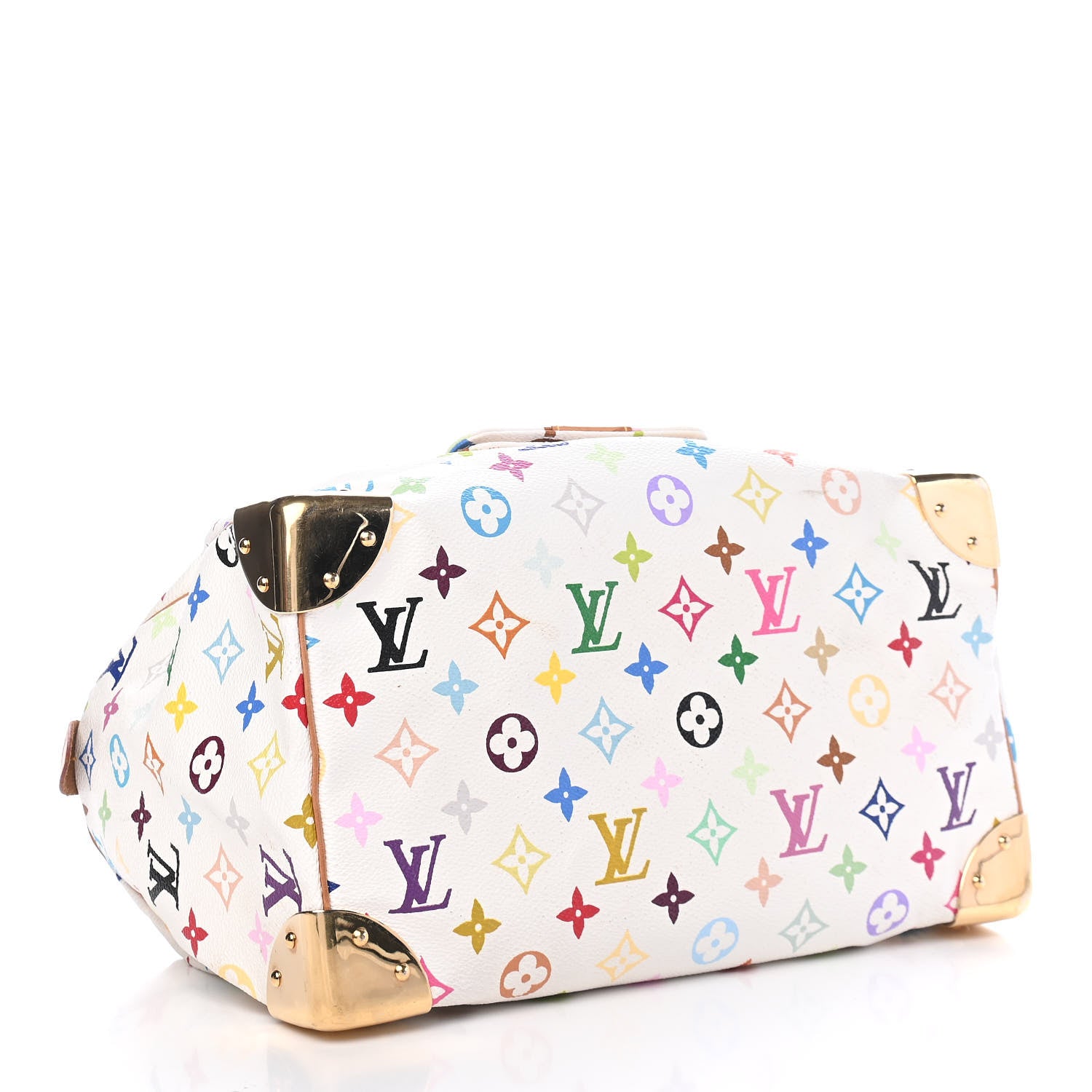 Louis Vuitton Monogram Multicolor Speedy 30 White 4 of 8
