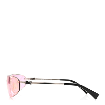 Miu Miu Metal Oval Sunglasses SMUA50 Pink 6 of 16
