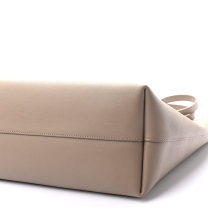 Saint Laurent Calfskin Large Shopping Tote Dark Beige 9 of 11