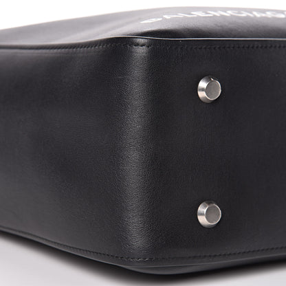 Balenciaga Calfskin M Triangle Duffle Black 6 of 11