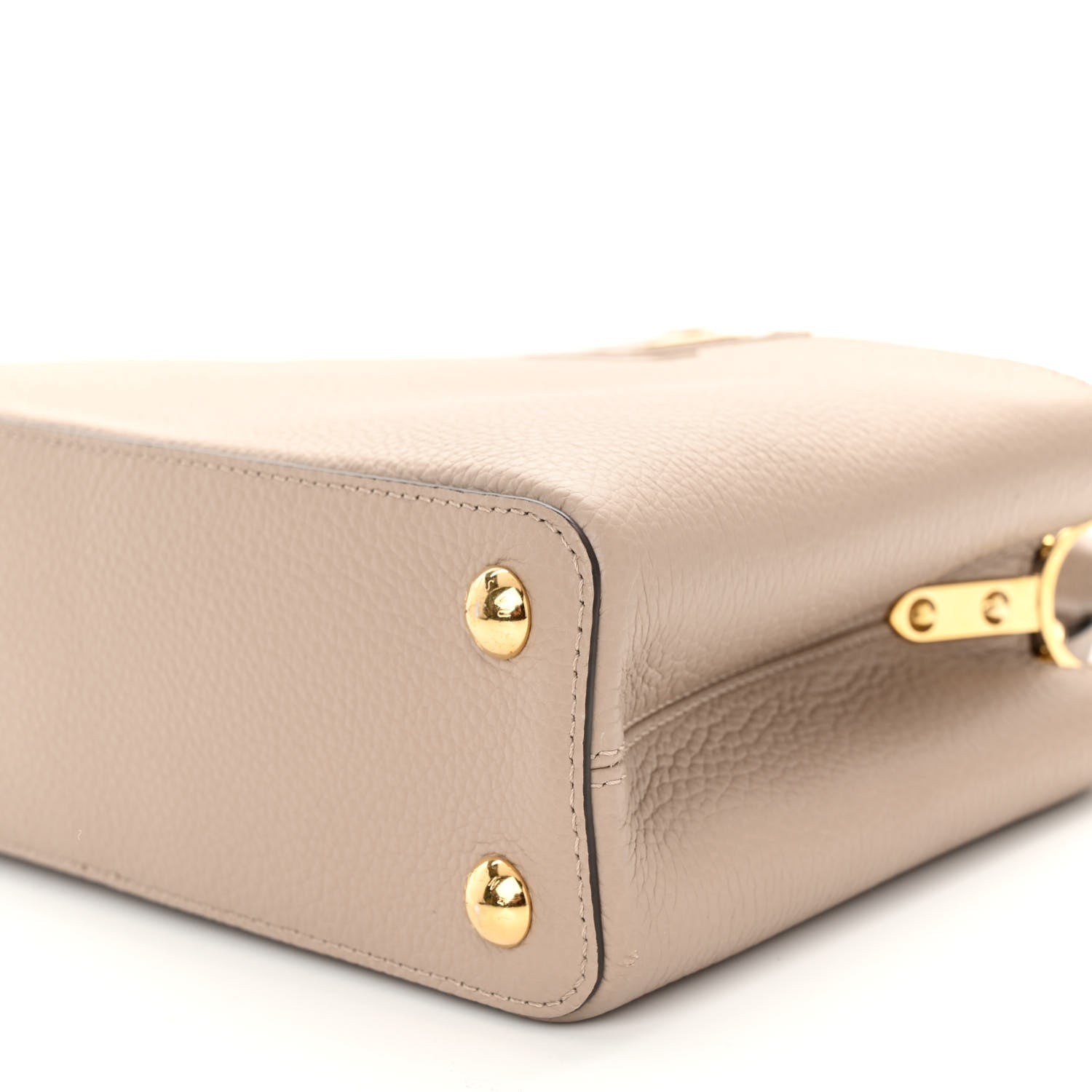 Louis Vuitton Taurillon Capucines BB Galet 9 of 9