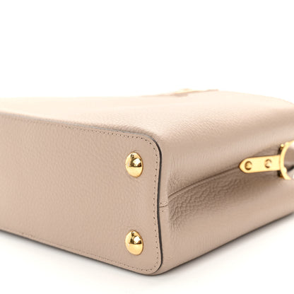 Louis Vuitton Taurillon Capucines BB Galet 9 of 9