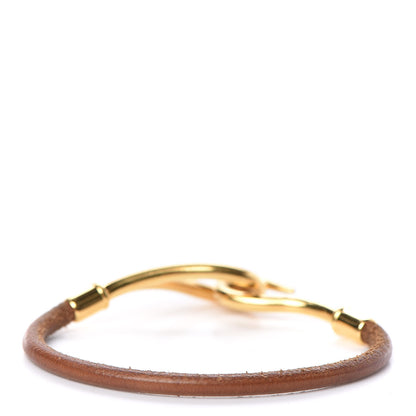 Hermes Natural Bridle Jumbo Hook Bracelet Bouton 3 of 4