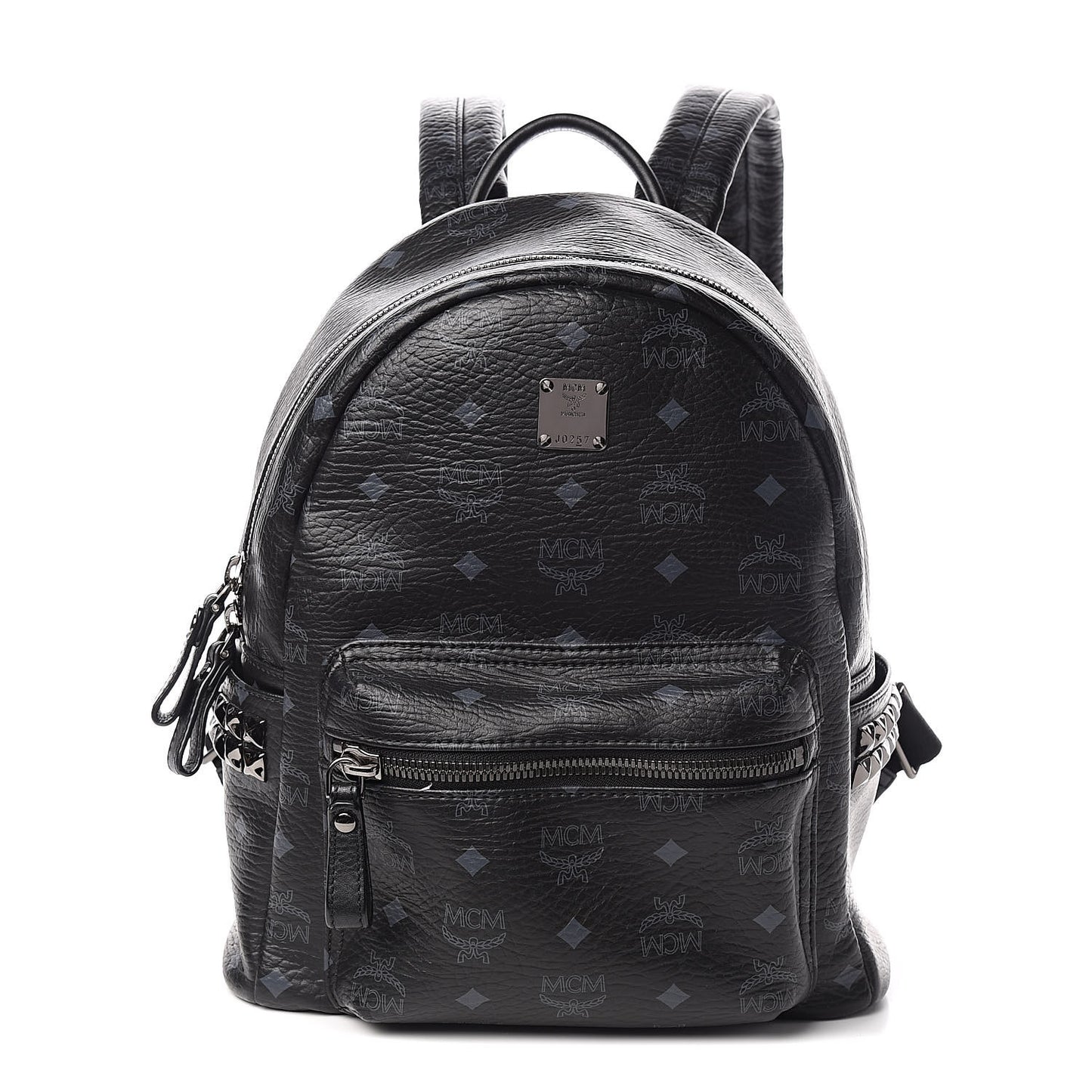 Visetos Small Side Stud Stark Backpack Black