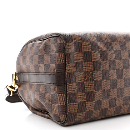 Louis Vuitton Damier Ebene Speedy Bandouliere 25 9 of 10