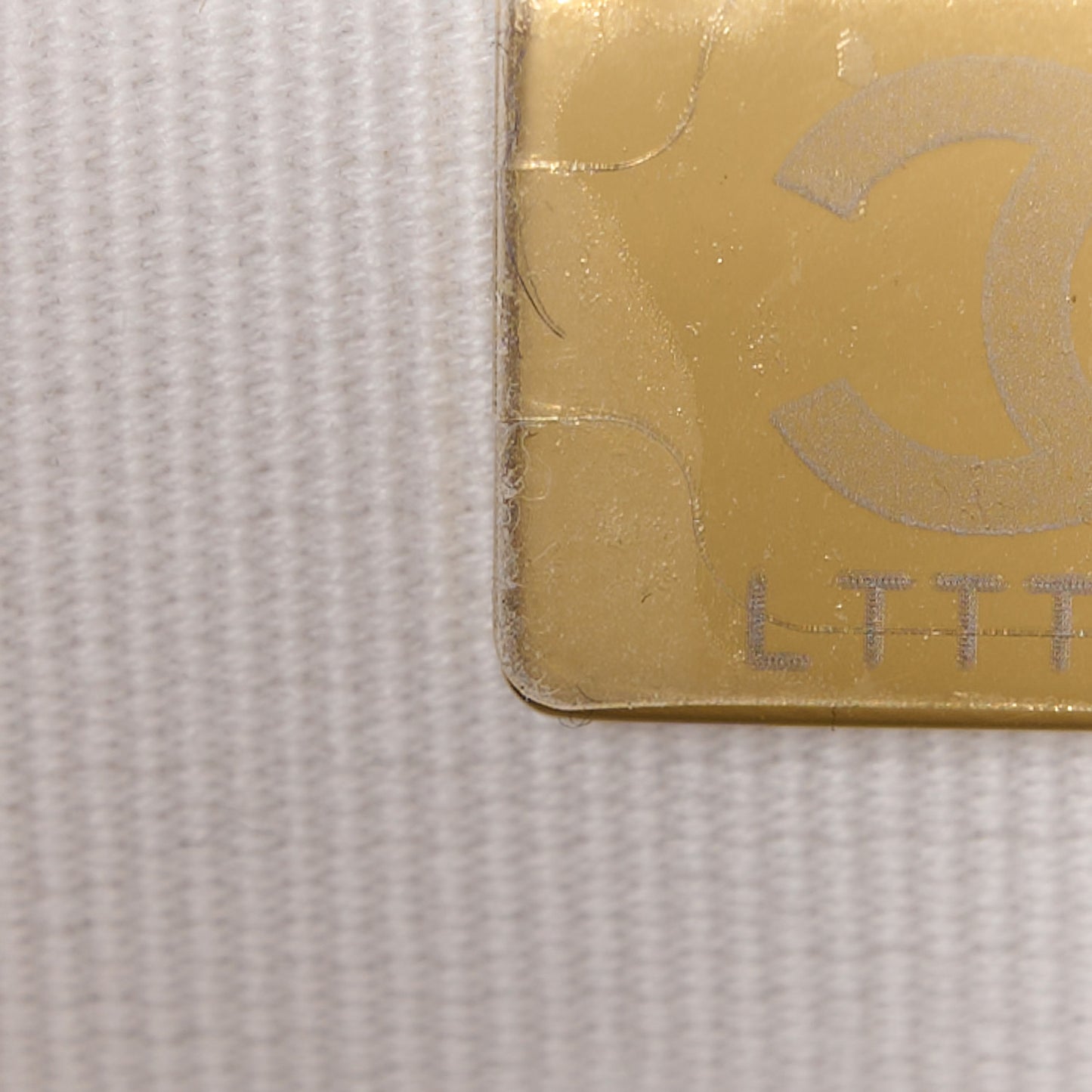 Metallic Lambskin Quilted Top Handle Vanity Case Silver