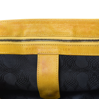Proenza Schouler Lambskin Medium PS1 Satchel Mustard 14 of 24