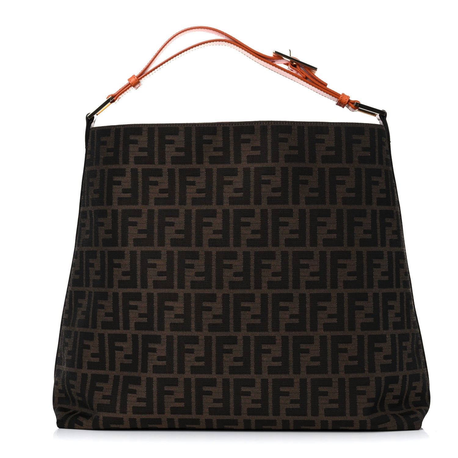 Fendi Zucca Large Hobo Tobacco Orange 1 of 19