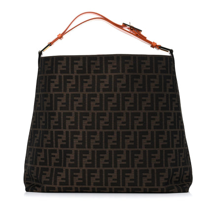 Fendi Zucca Large Hobo Tobacco Orange 1 of 19