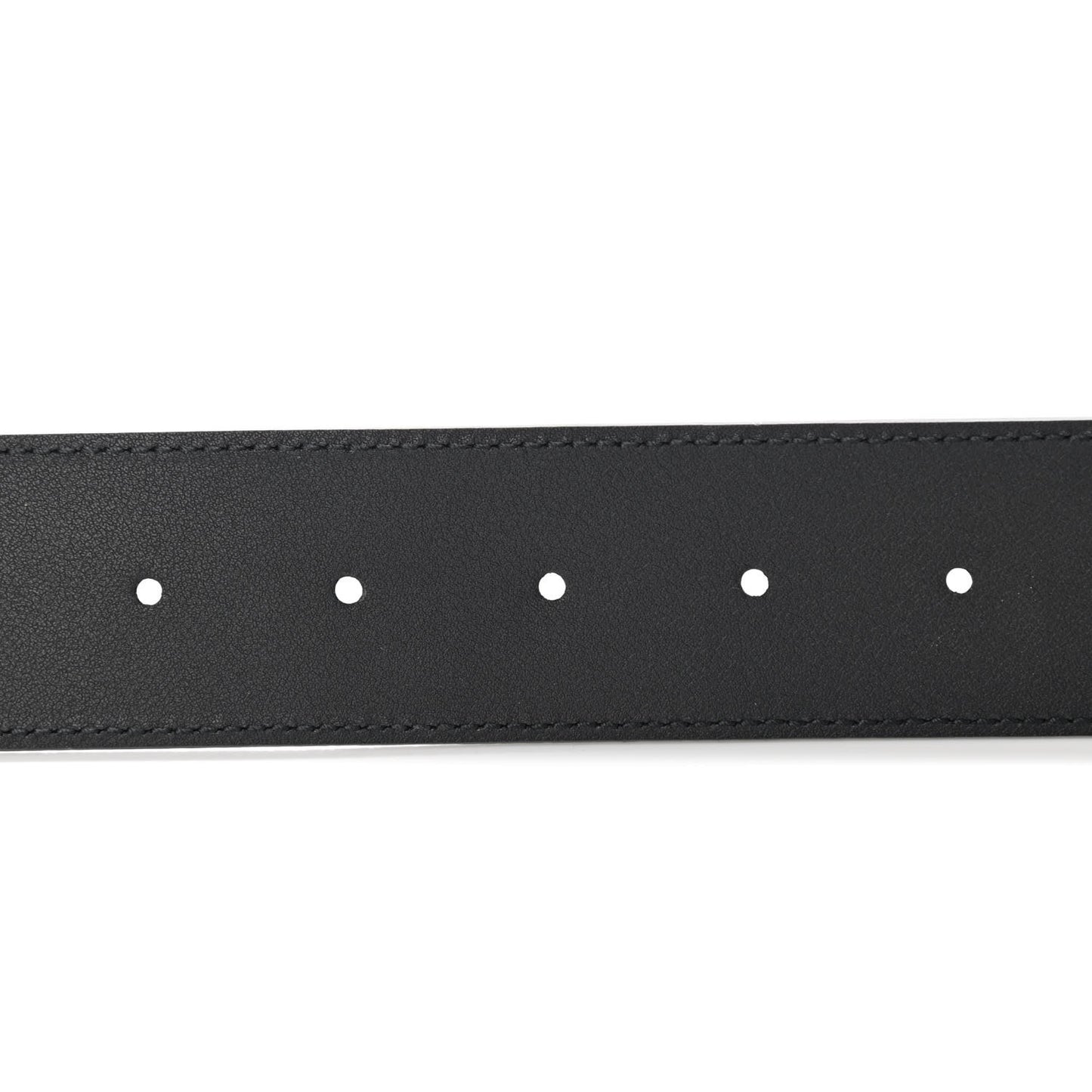 Textured Calfskin Double G 40mm Belt 100 40 Black