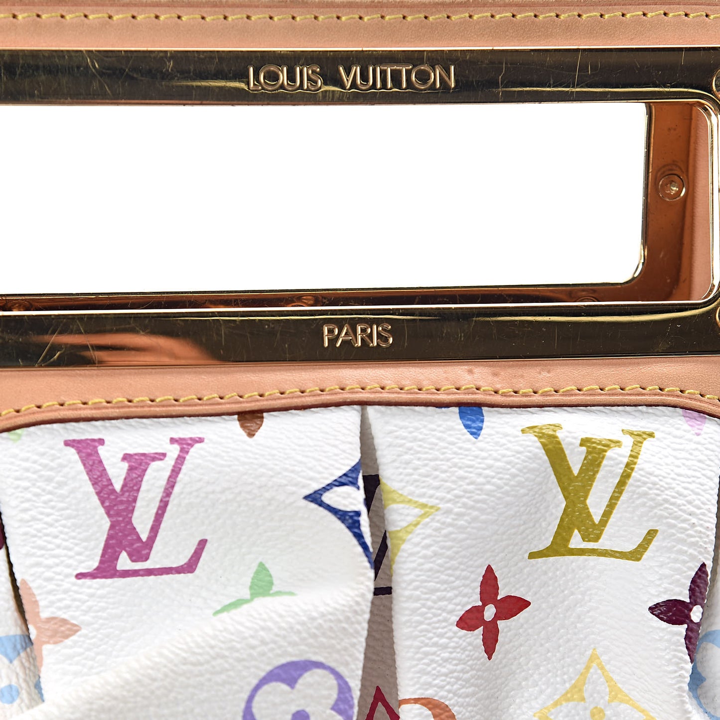 Monogram Multicolor Judy PM White