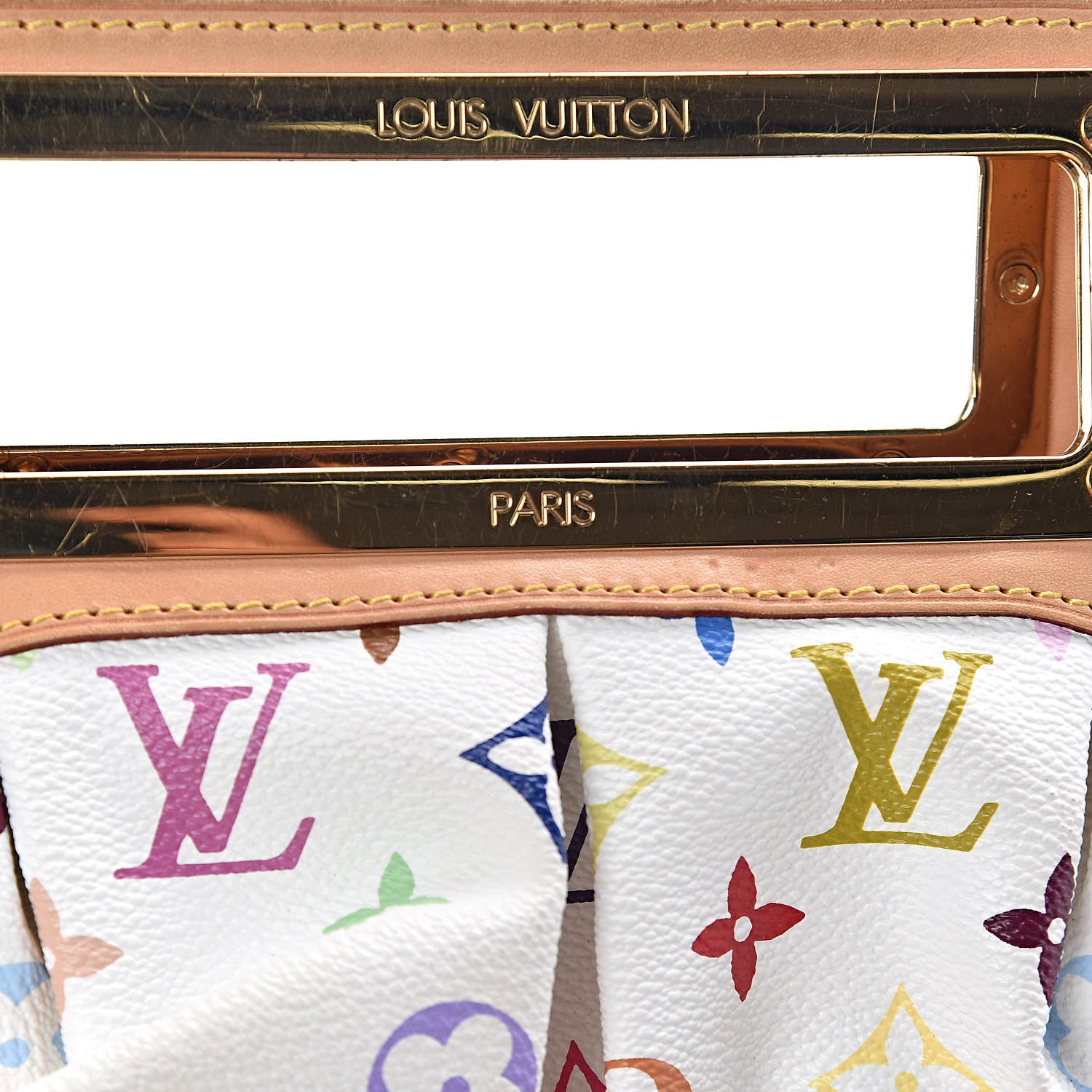 Louis Vuitton Monogram Multicolor Judy PM White 9 of 9