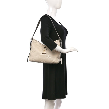 Louis Vuitton Empreinte Carryall PM Cream 2 of 11