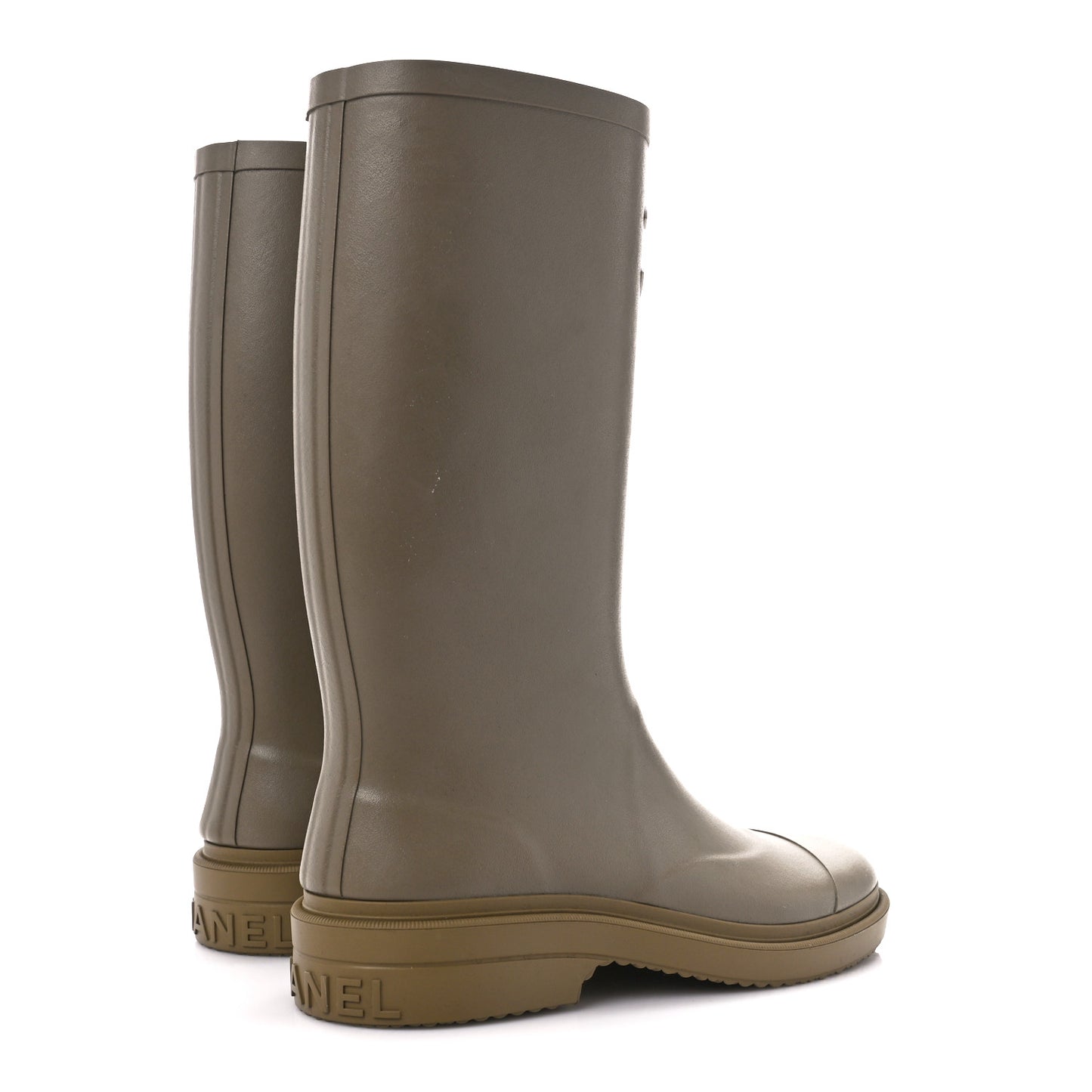 Caoutchouk CC High Boots 39 Dark Beige