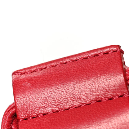 Chanel Lambskin Quilted Small Urban Spirit Backpack Dark Pink 11 of 11