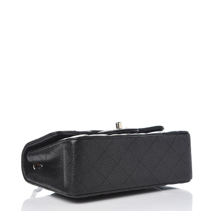 Chanel Caviar Quilted Mini Rectangular Flap Black 4 of 8