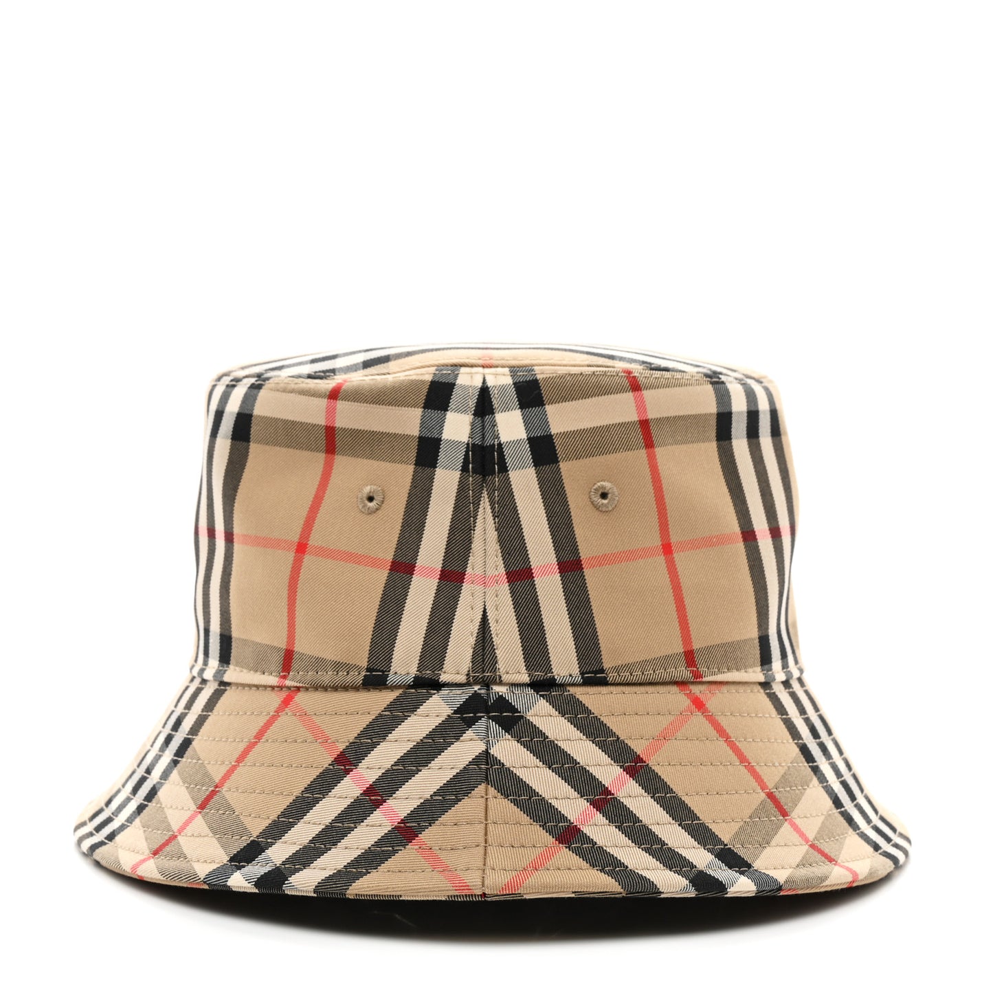 Technical Cotton Vintage Check Bucket Hat M Archive Beige