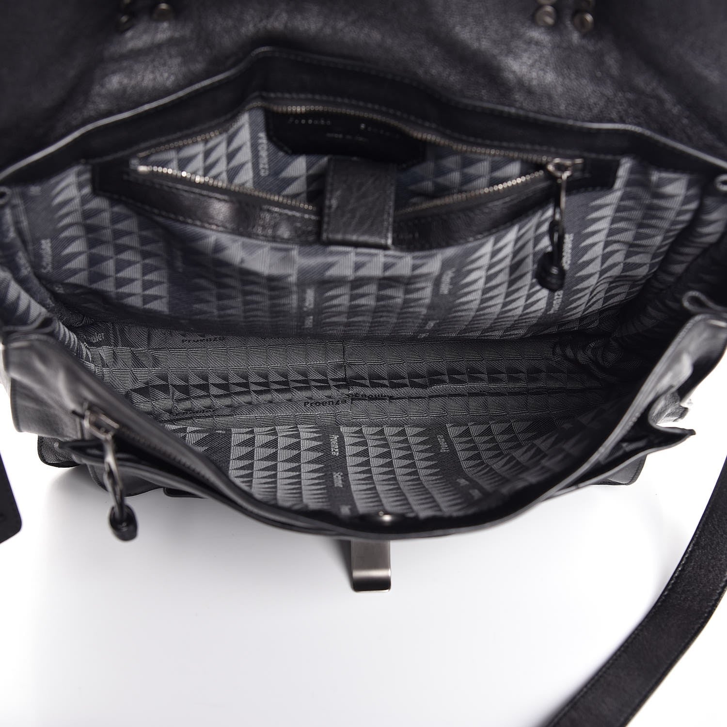 Proenza Schouler Lambskin PS1 Large Satchel Black 6 of 9