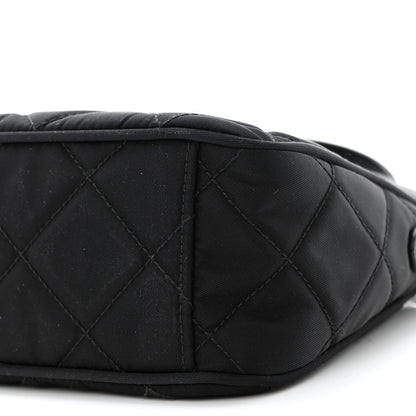 Prada Nylon Tessuto Impuntu Quilted Crossbody Bag Black 10 of 10