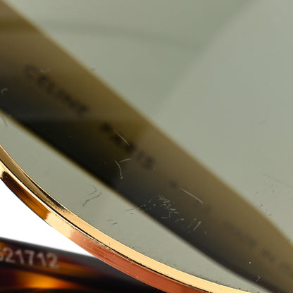 Celine Metal Triomphe 01 Sunglasses CL40235U Gold Green 7 of 8
