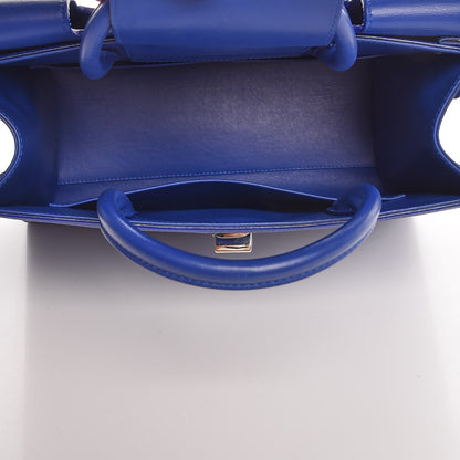 Christian Dior Bullcalf Medium Diorever Flap Yves Klein Blue 5 of 8