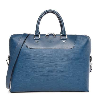 Louis Vuitton Epi Porte-Documents Jour Blue Celeste 1 of 8