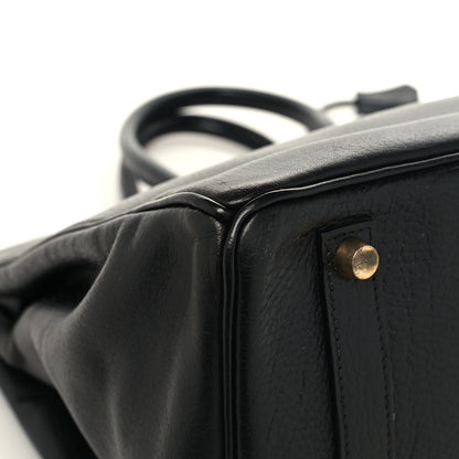Hermes Ardennes Birkin 35 Black 11 of 13