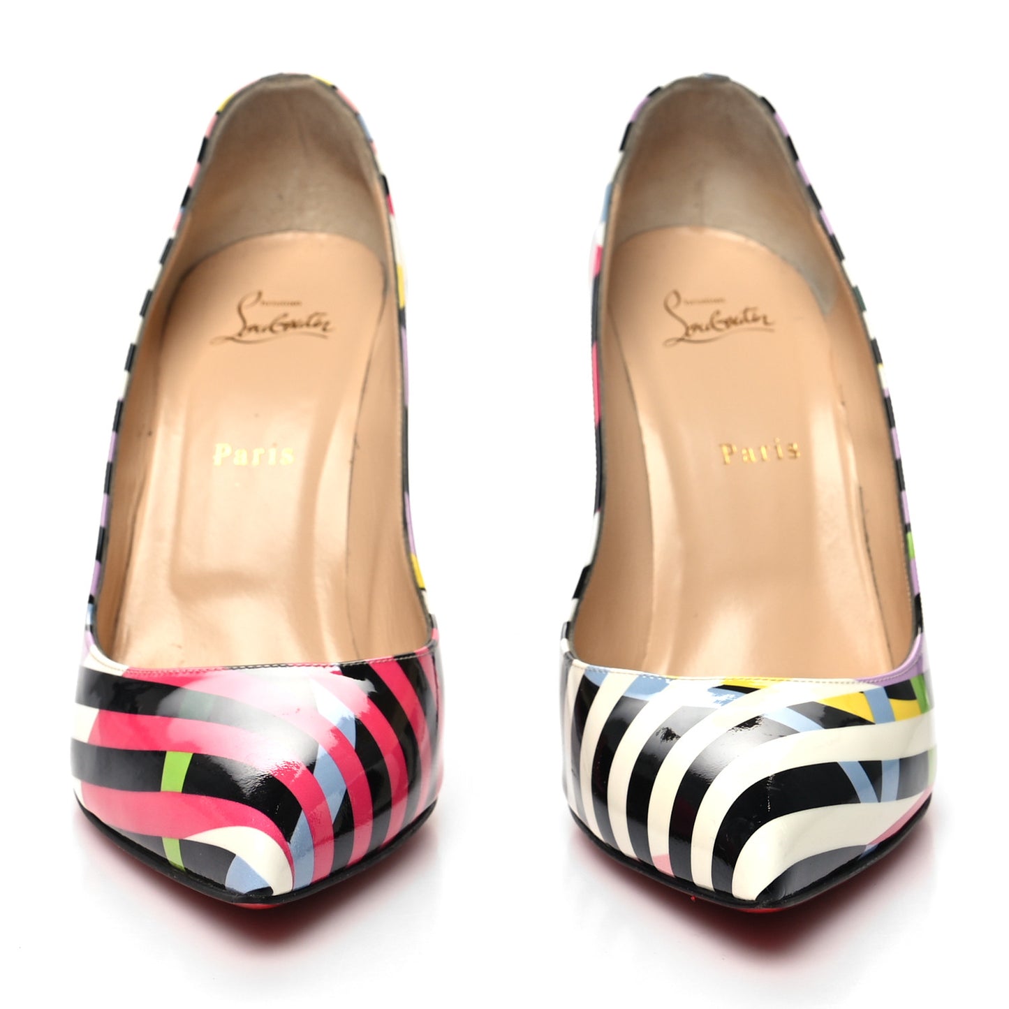 Patent Cinestripes Pigalle Follies 100 Pumps 41 Multi
