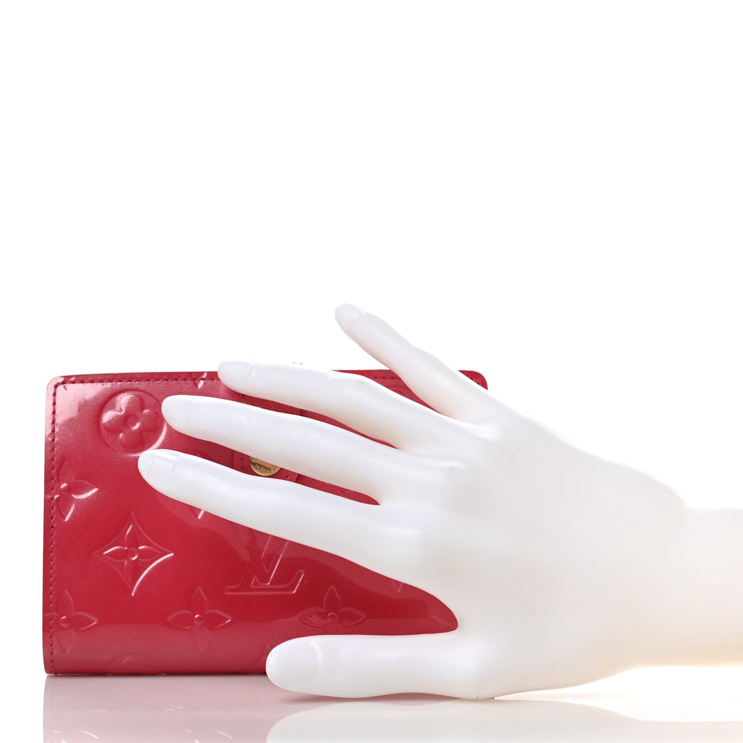 Vernis French Purse Wallet Fuchsia