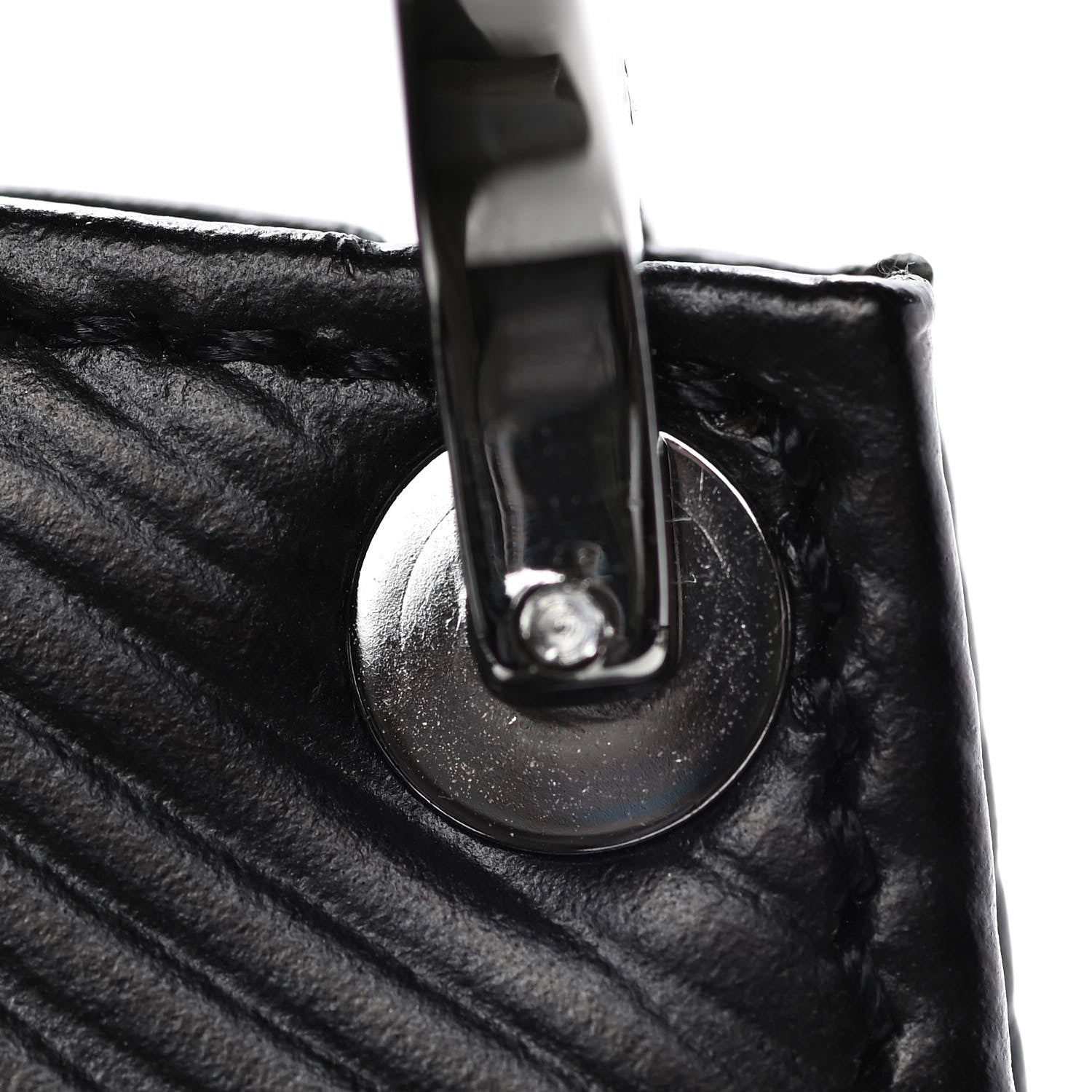 Louis Vuitton Epi Demi Lune Pochette Black 11 of 11