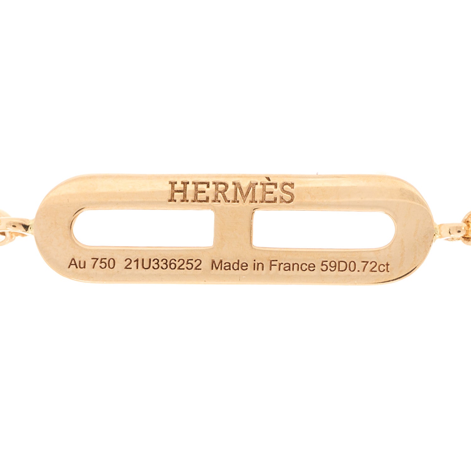 Hermes 18K Rose Gold Diamond Black Jade Pink Opal Chaine Chaos Drop Earrings 4 of 4