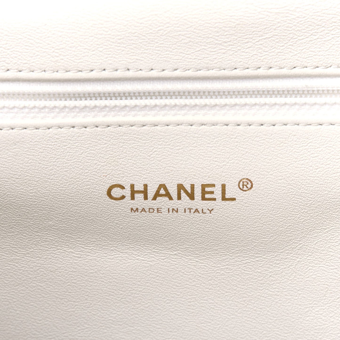 Caviar Quilted Business Affinity Backpack White