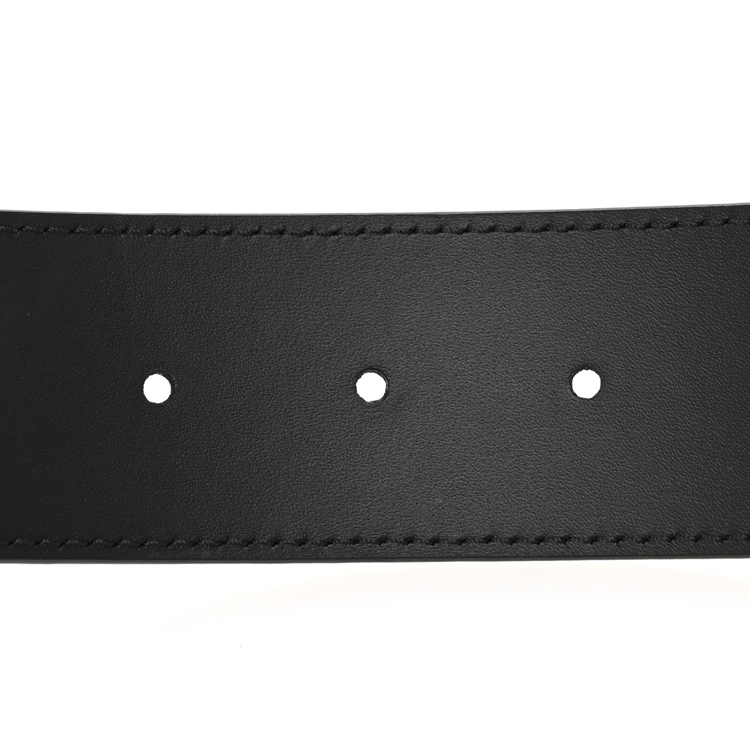 Louis Vuitton Taurillon Calfskin 40mm LV Initiales Reversible Belt 110 44 Black 4 of 7