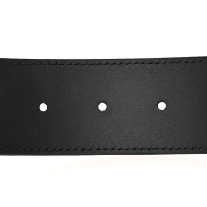 Louis Vuitton Taurillon Calfskin 40mm LV Initiales Reversible Belt 110 44 Black 4 of 7