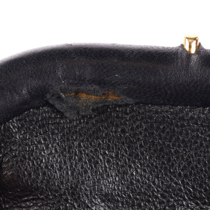 Chanel Lambskin Quilted Evening Bag Black 9 of 9
