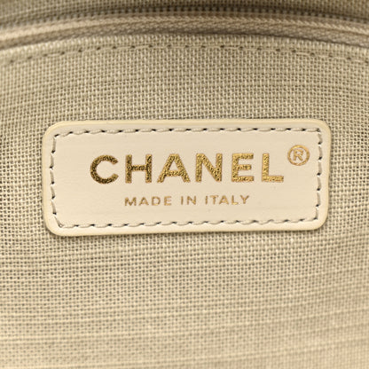 Chanel Mixed Fibers Small Deauville Tote Black 8 of 13