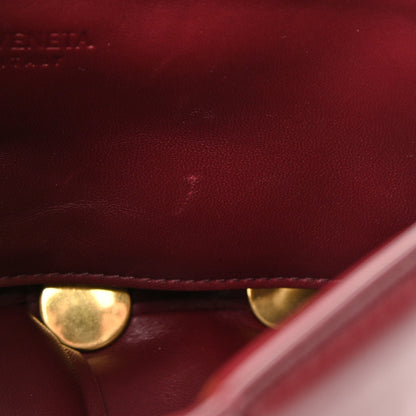 Bottega Veneta Nappa Maxi Intreccio Studded Padded Cassette Crossbody Bag Barolo 11 of 12