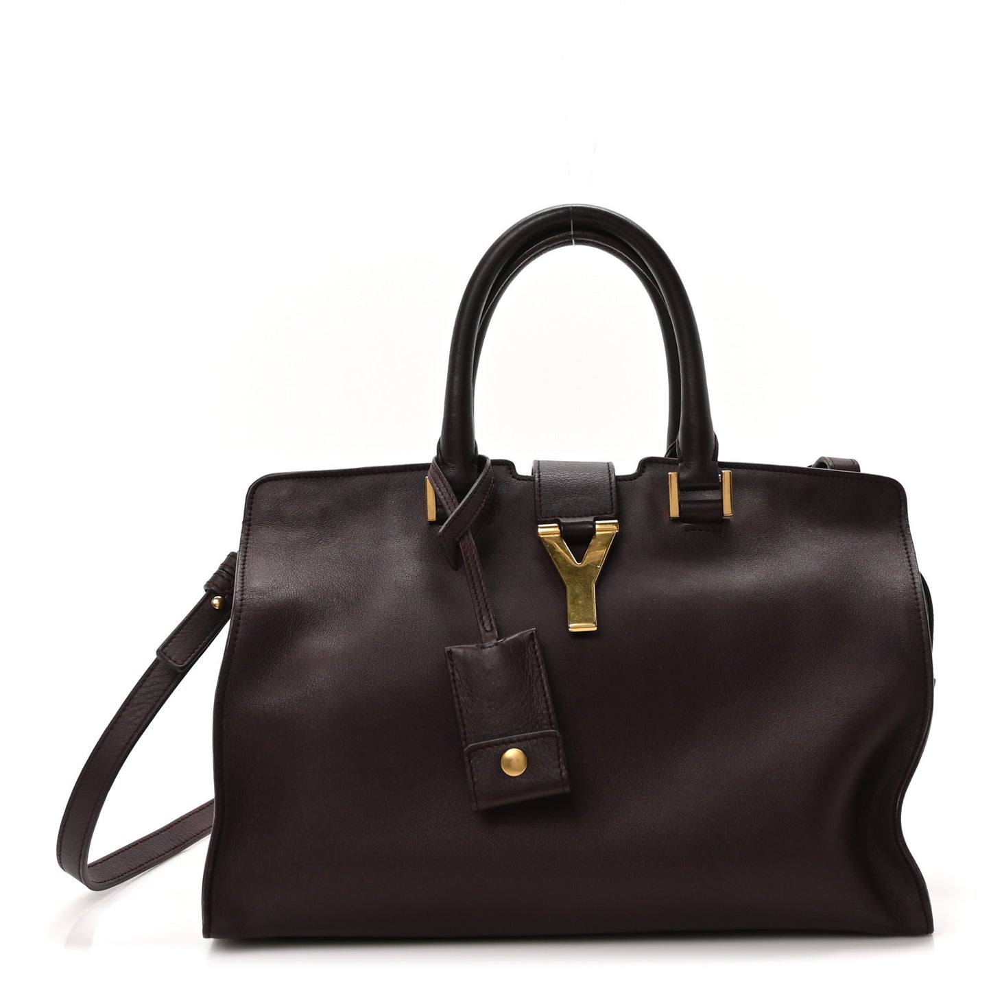 Calfskin Small Classic Y Cabas Bordeaux