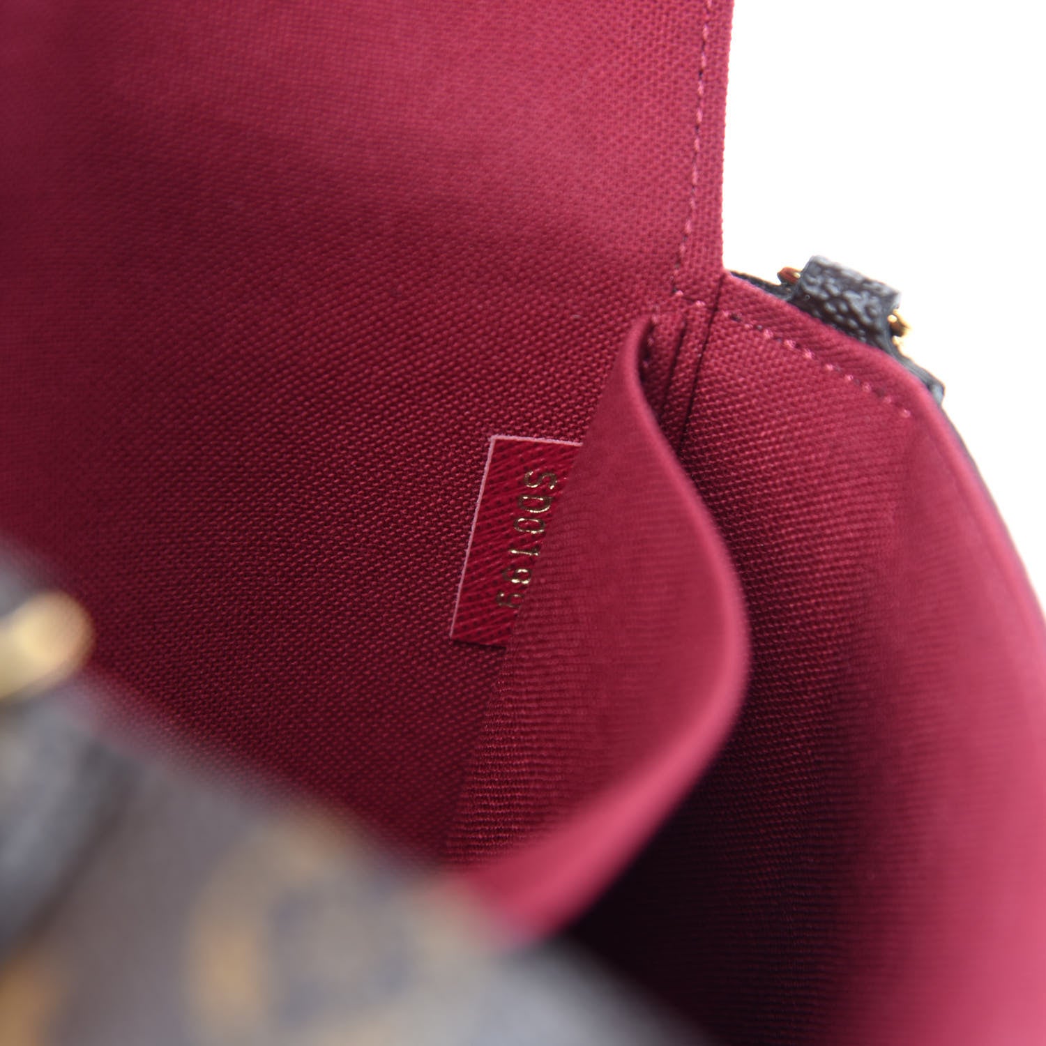 Louis Vuitton Monogram Pochette Felicie Chain Wallet Fuchsia 11 of 13