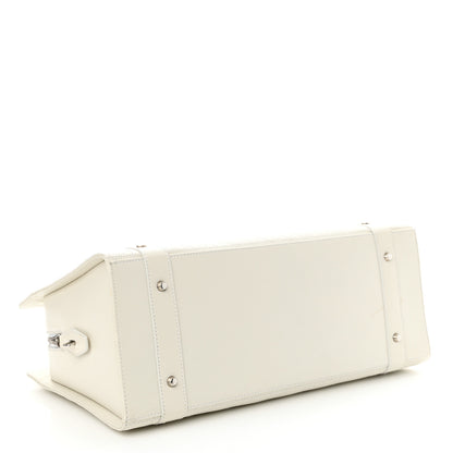 Christian Dior Lambskin Cannage Soft Lady Dior East West White 4 of 20
