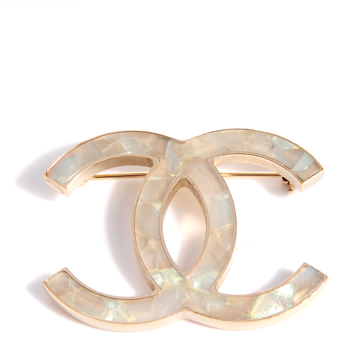 CC Mother of Pearl Brooch