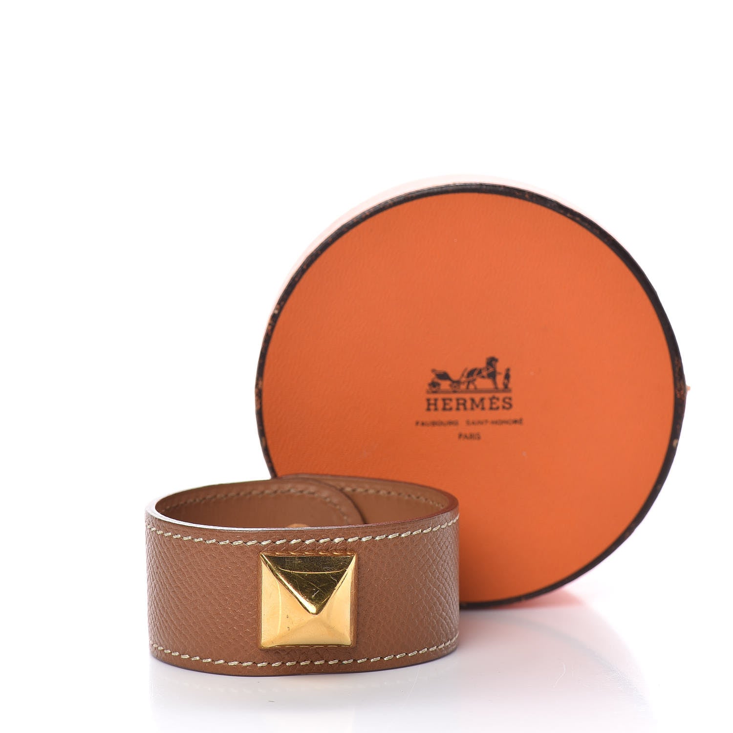 Hermes Courchevel Medor Bracelet Gold 7 of 7