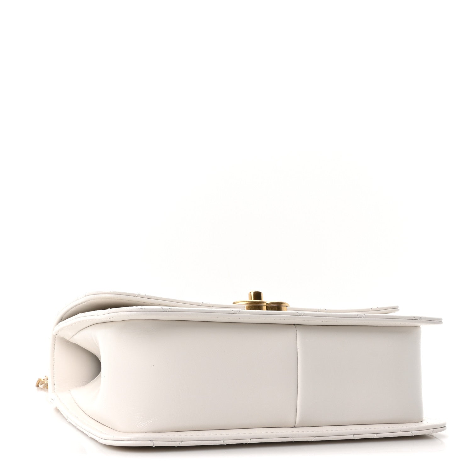 Chanel Calfskin Quilted Perfect Fit Flap White 4 of 11