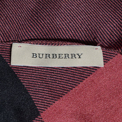 Burberry Silk Giant Check Scarf 7 of 7